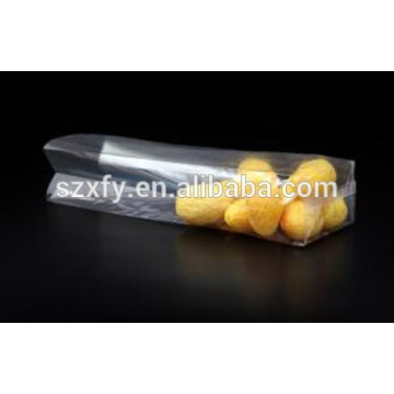 Clear opp plastic packaging bag for food